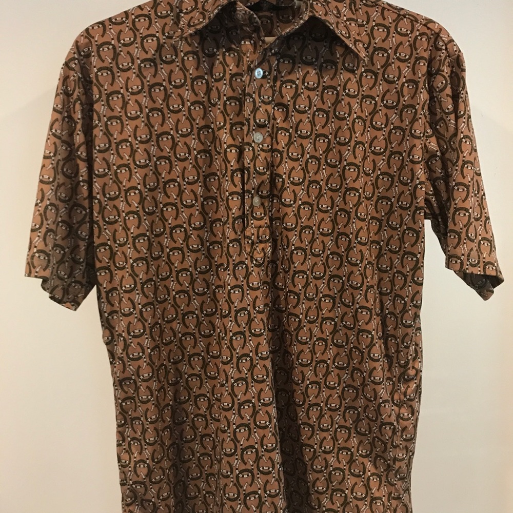 Vintage 60's Horseshoe Good Luck Shirt - Picture 5 of 5